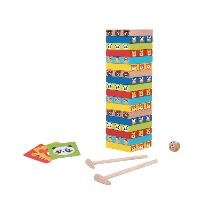 Jenga so zvieratkami