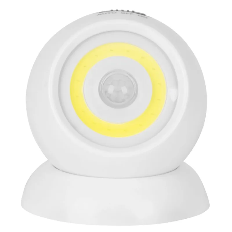 Svietidlo Circle ML5007, COB 160 lm, 360°, magnet, 3xAAA, senzor