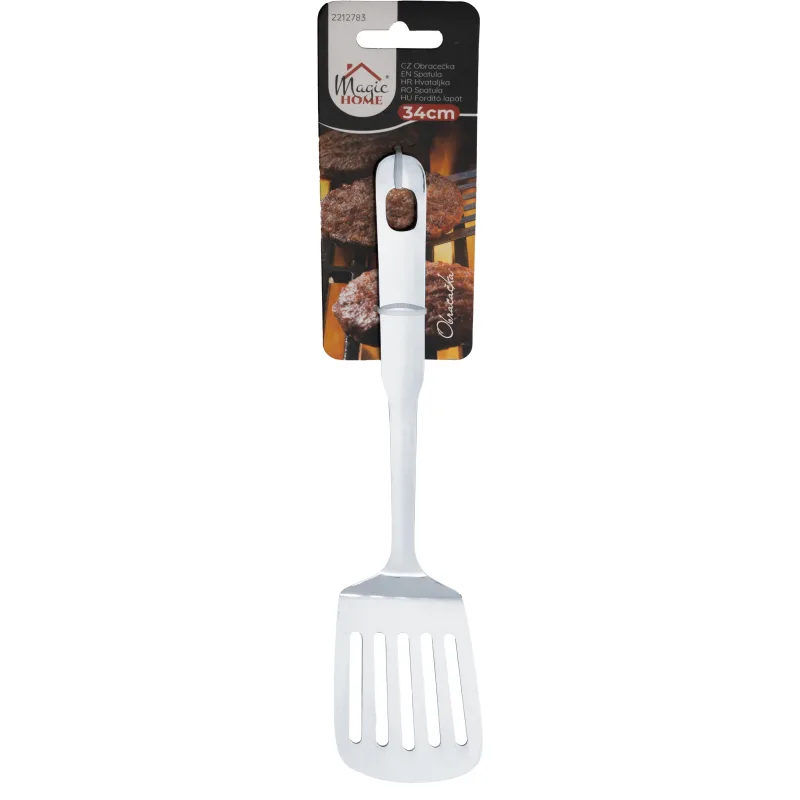 Obracačka MagicHome, nerez, 33 cm, s otvormi