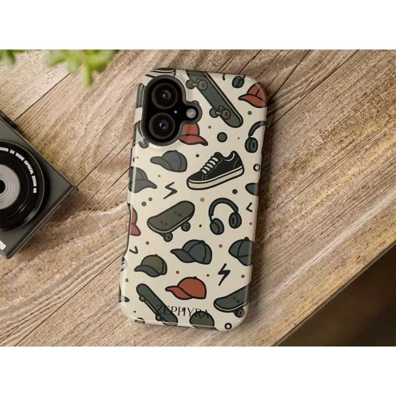 ZEPHYRA Skater Icons - iPhone 17 Kryt