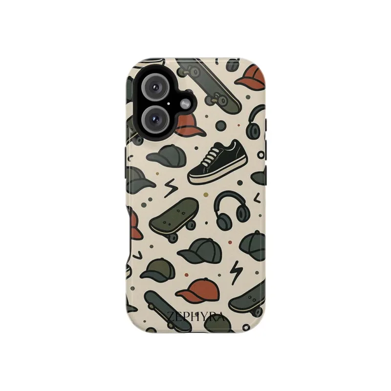 ZEPHYRA Skater Icons - iPhone 17 Kryt
