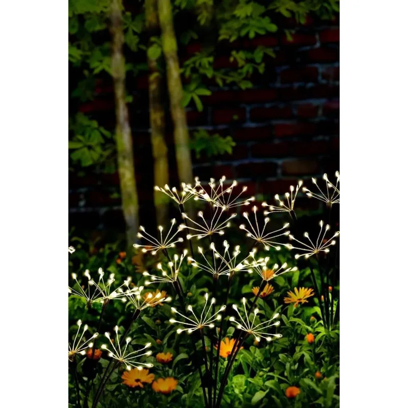 Solárna lampa Lara, 60xLED, 72 cm