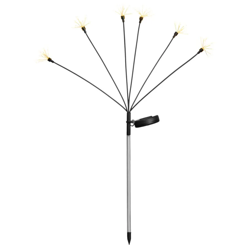 Solárna lampa Lara, 60xLED, 72 cm
