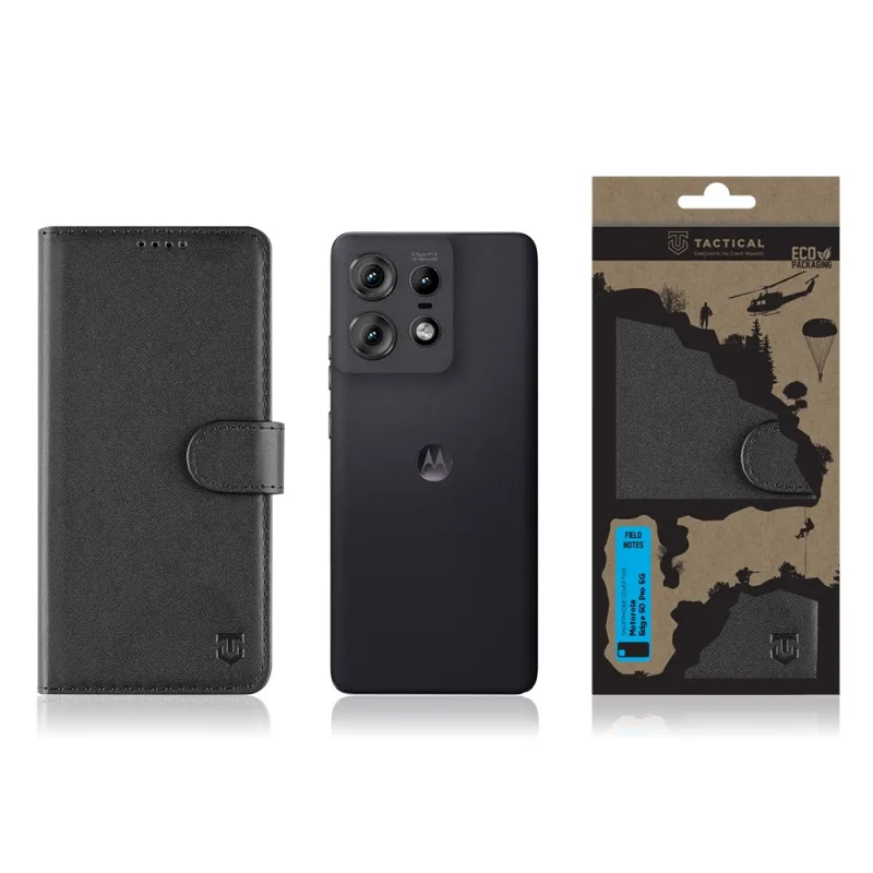 Tactical Field Notes pre Motorola Edge 50 Pro 5G Black 8596311253652