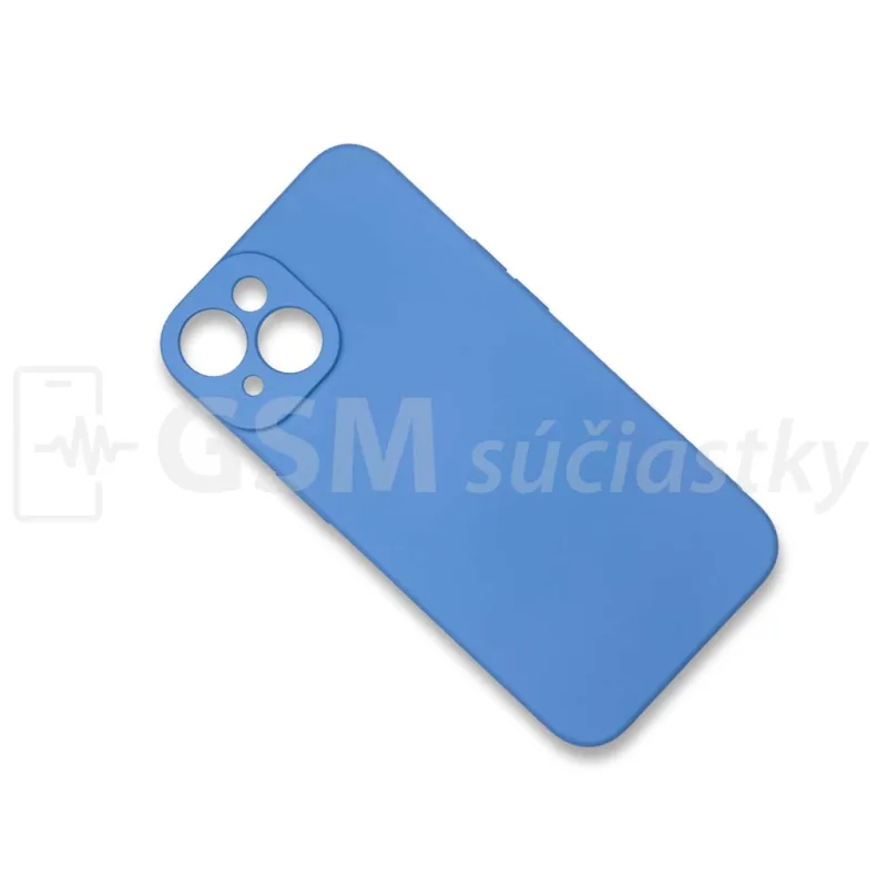 Soft Flex Silikónový kryt na mobil iPhone 14, Svetlo Modrý
