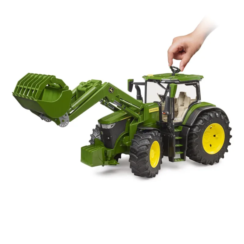 Bruder 3151 Traktor John Deere 7R 350 s čelným nakladačom