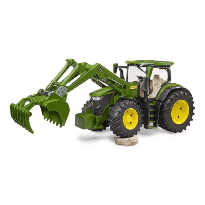 Bruder 3151 Traktor John Deere 7R 350 s čelným nakladačom