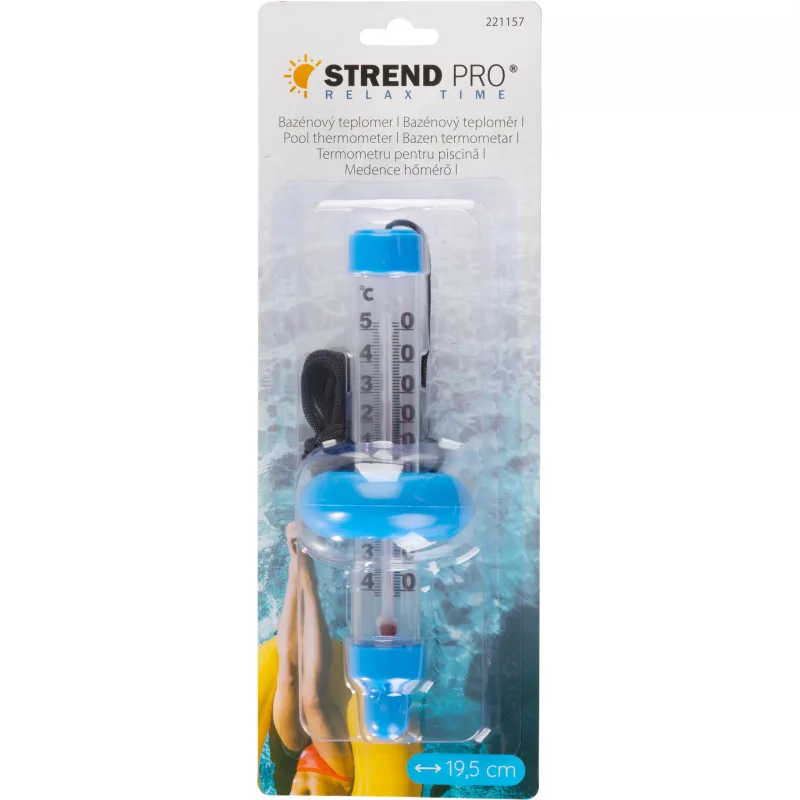 Bazénový teplomer Strend Pro TMS-108 Float, plastový, plávajúci