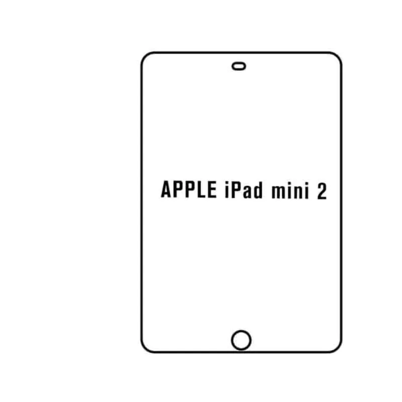 Hydrogel ochranná fólia pre Apple iPad mini 2 Variant:: zadná čirá
