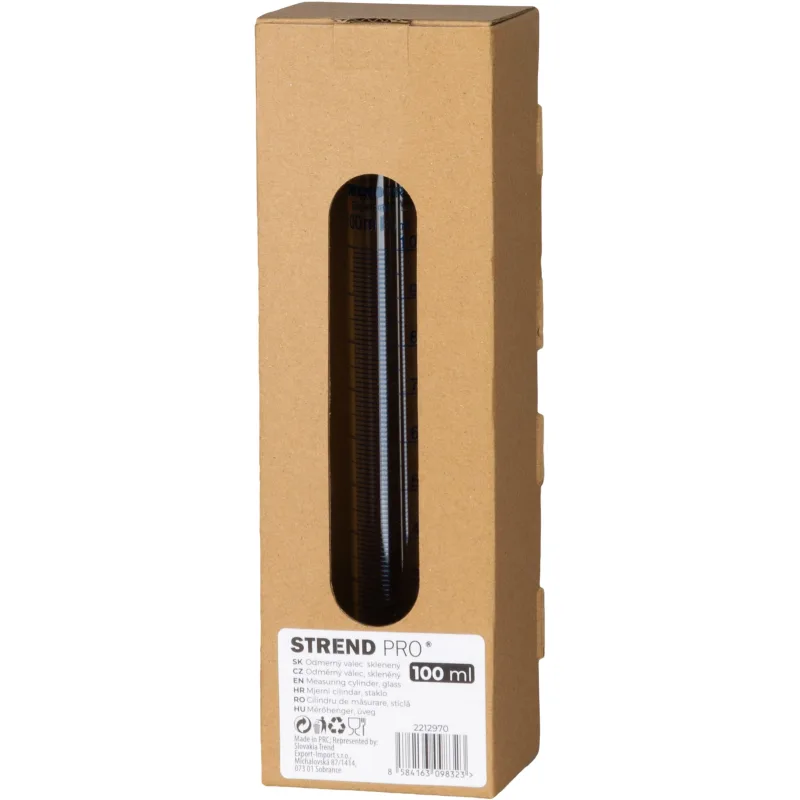 Valec Strend Pro, 100 ml – odmerný sklenený valec