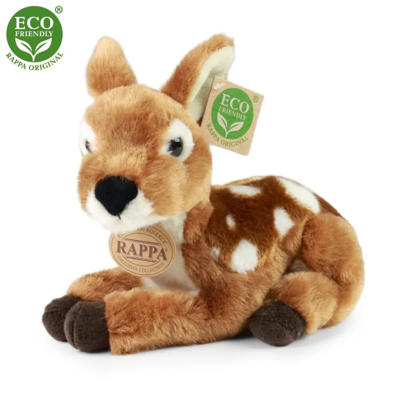 Plyšové jelenča ležiace 22 cm ECO-FRIENDLY