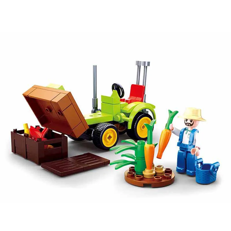 Sluban Town Farma M38-B0776 Traktorik na ovocie
