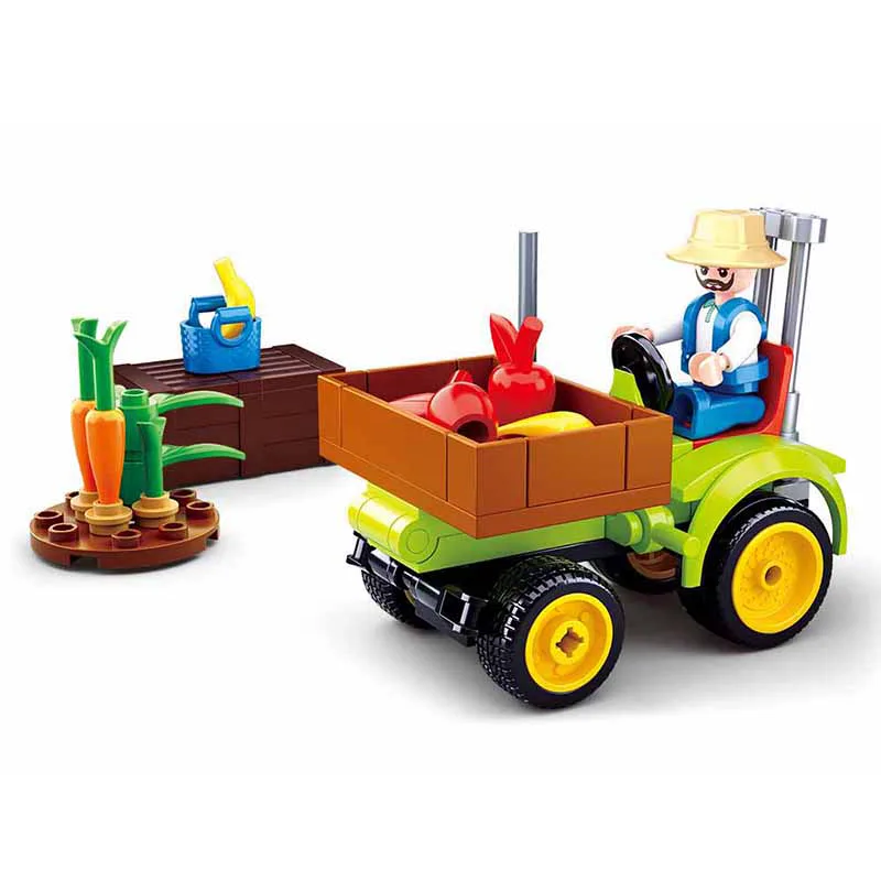 Sluban Town Farma M38-B0776 Traktorik na ovocie