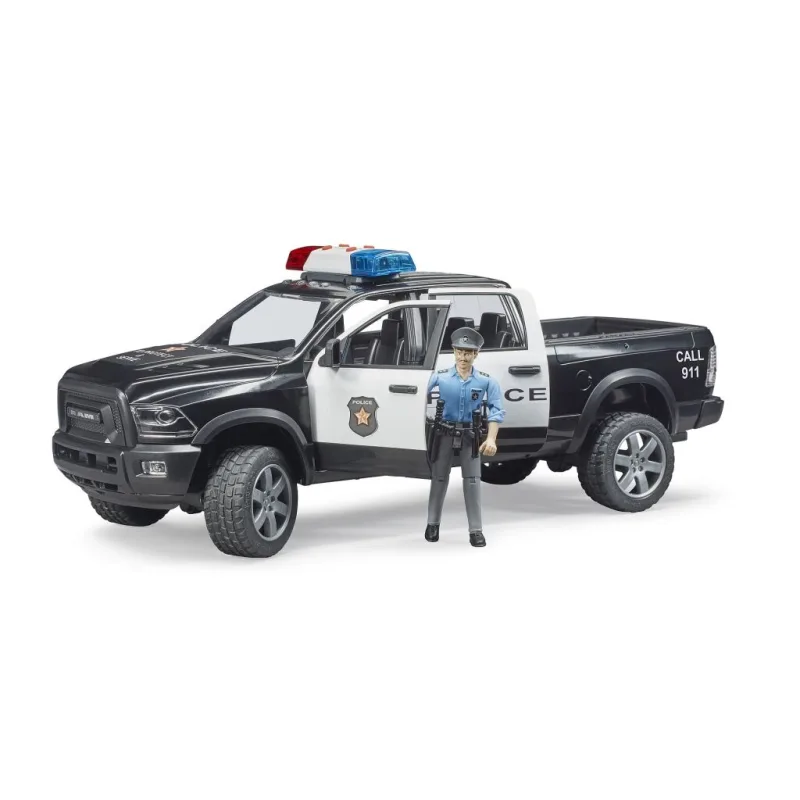 Bruder 2505 Policajné auto RAM s policajtom
