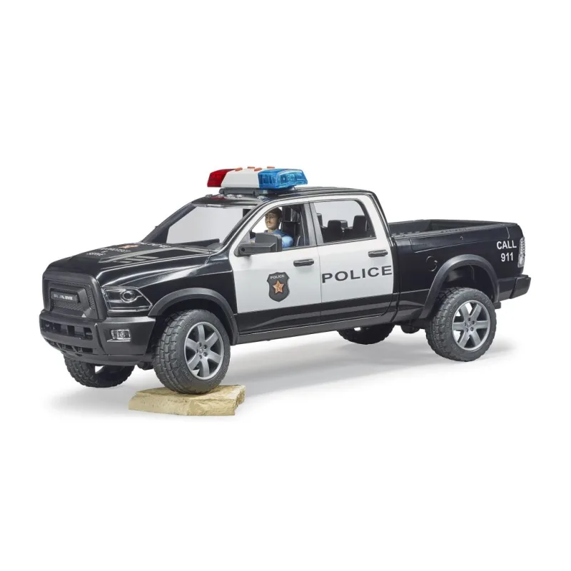 Bruder 2505 Policajné auto RAM s policajtom