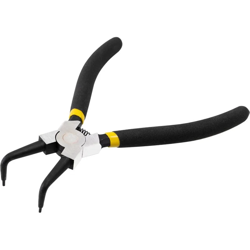 Ohnuté kliešte na poistné krúžky P0182B, 180 mm