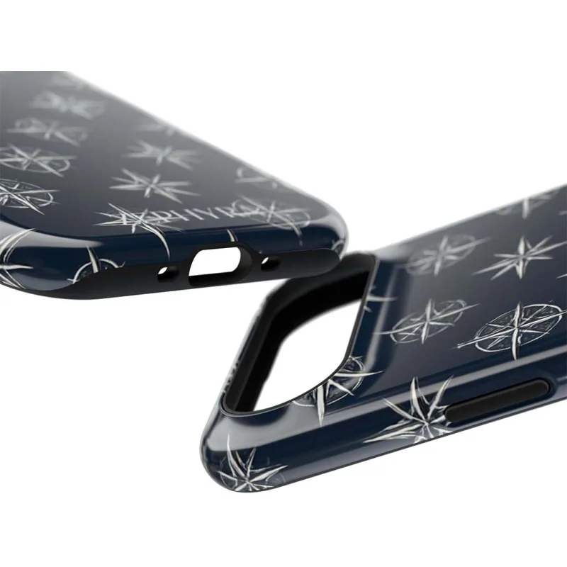 ZEPHYRA Navy Compass - iPhone 17 Air Kryt