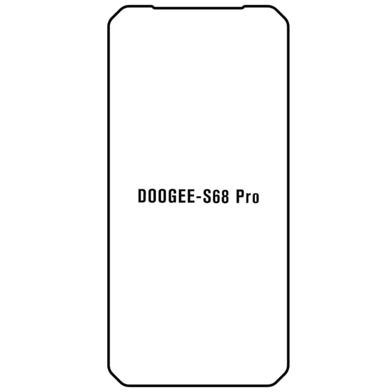 Ochranná fólia Sunshine Hydrogel pre Doogee S68 Pro Variant:: predná čirá