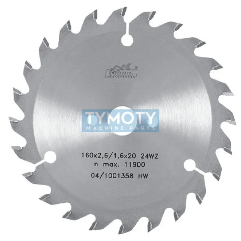 Pílový kotúč s SK pre ručné elektrické píly, 225391, 160x2,6x20 mm WZ-48 Z
