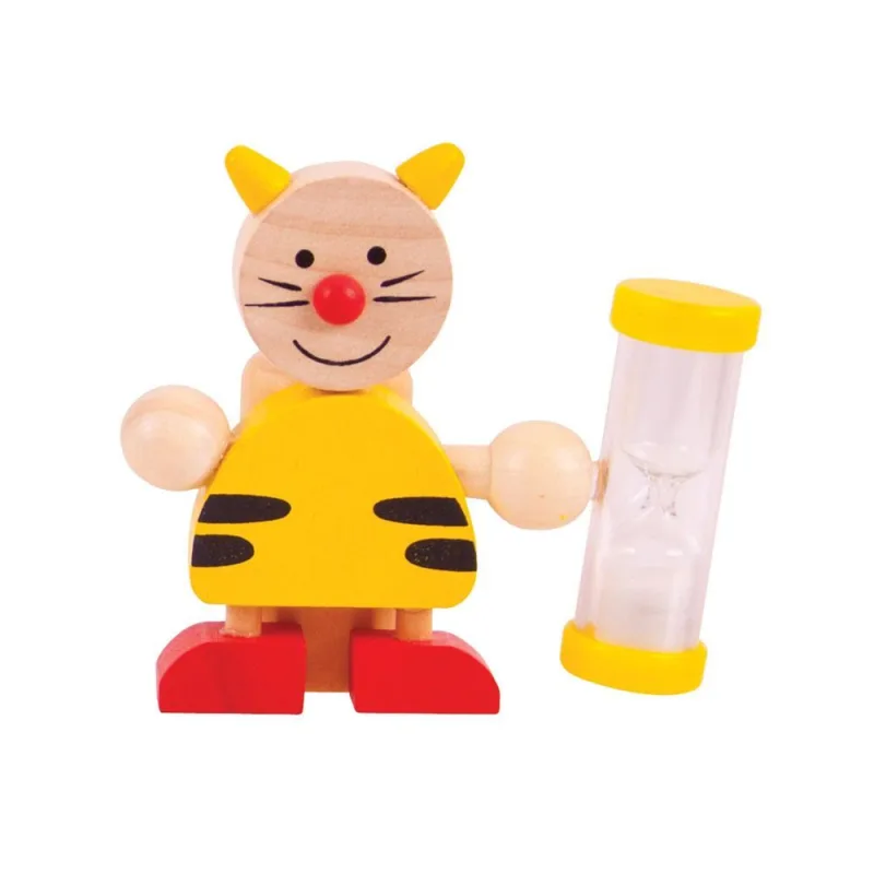 Bigjigs Toys Stojanček na zubnú kefku s presýpacími hodinami 1 ks