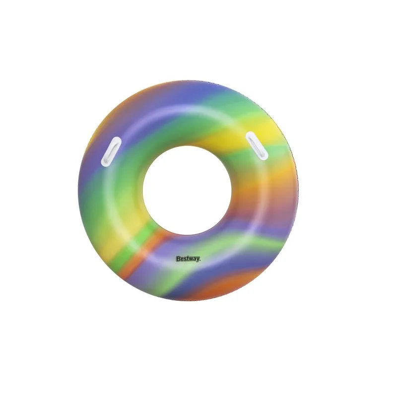 Kruh Bestway® 36352, Rainbow Swim, koleso, detský, nafukovací, do vody, 1,19 m