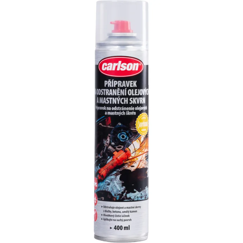 Prípravok na odstránenie olejových škvŕn Carlson, 400 ml