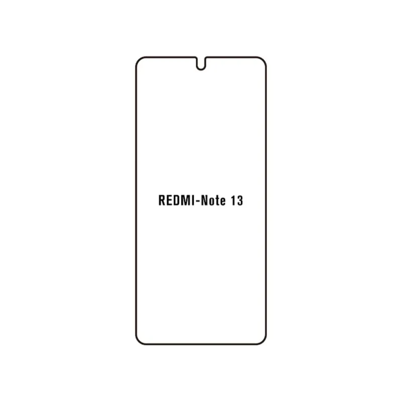 Ochranná fólia Sunshine Hydrogel pre Xiaomi Redmi Note 13 4G Variant:: zadná čirá