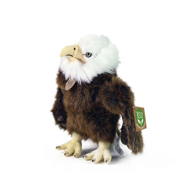 Plyšový vták orol stojaci 24 cm ECO-FRIENDLY