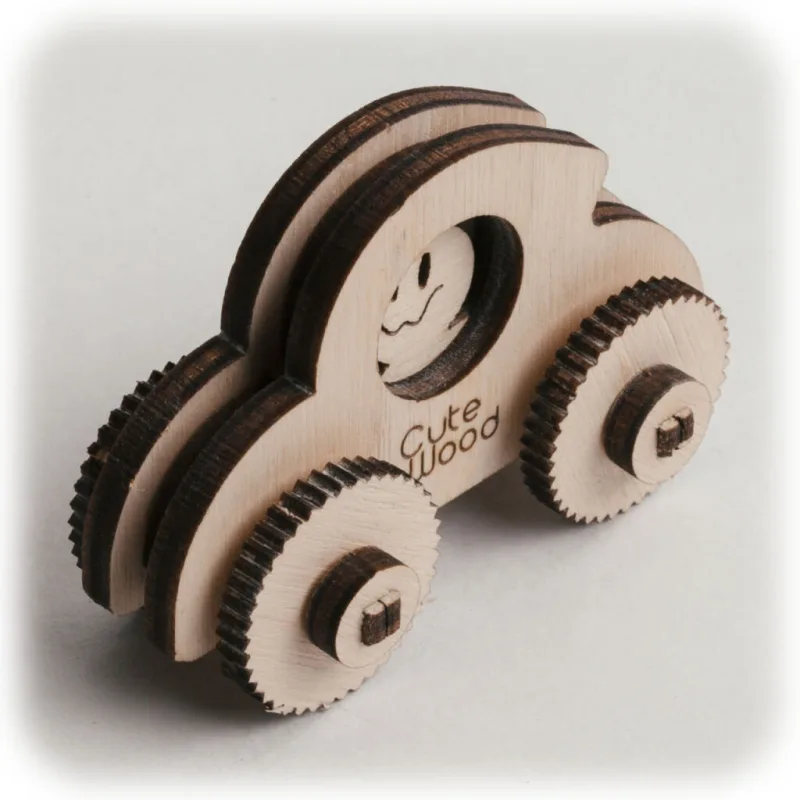 Drevené 3D puzzle Mini-beetle