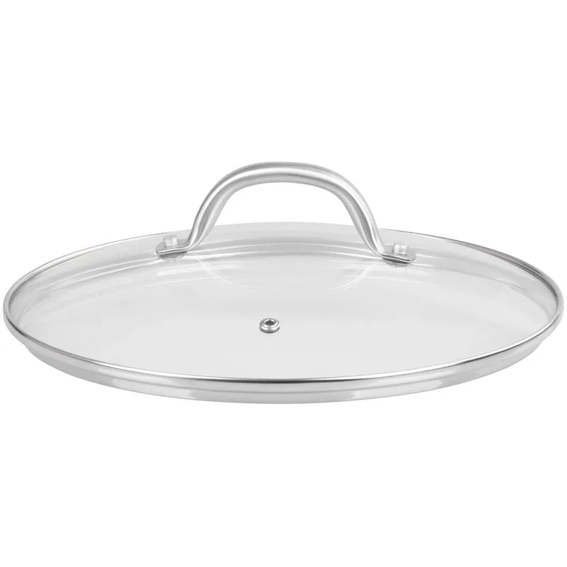 Pokrievka MagicHome Copper Line, 26 cm, sklenená