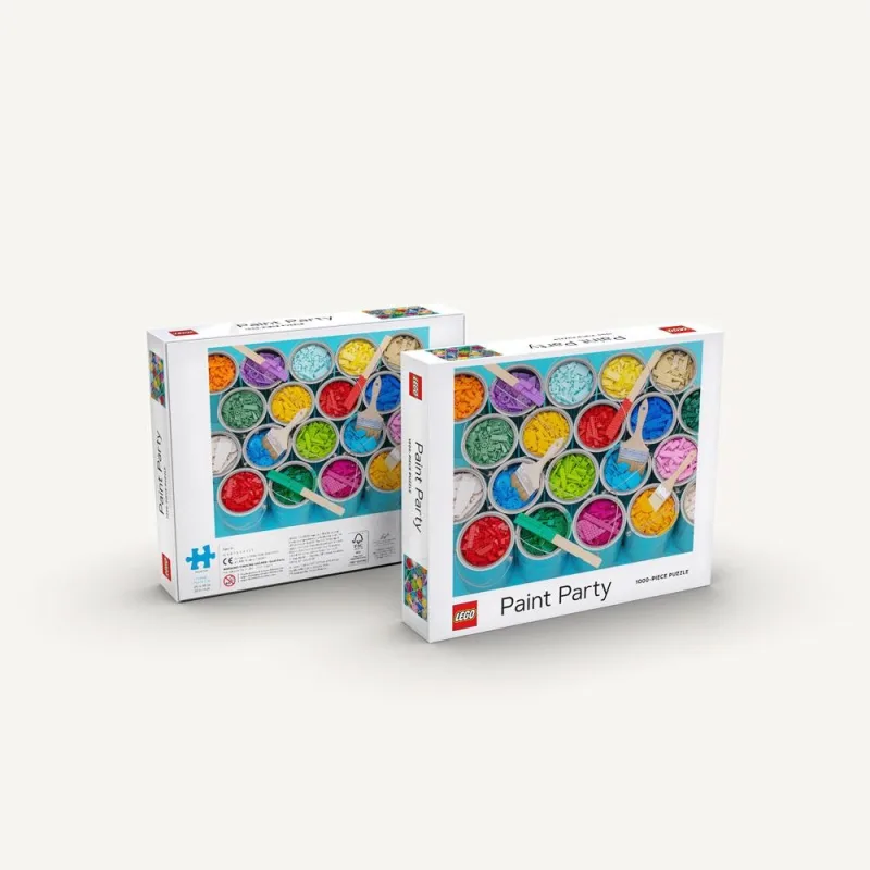 Chronicle Books Puzzle LEGO® Maliarska párty 1000 dielikov