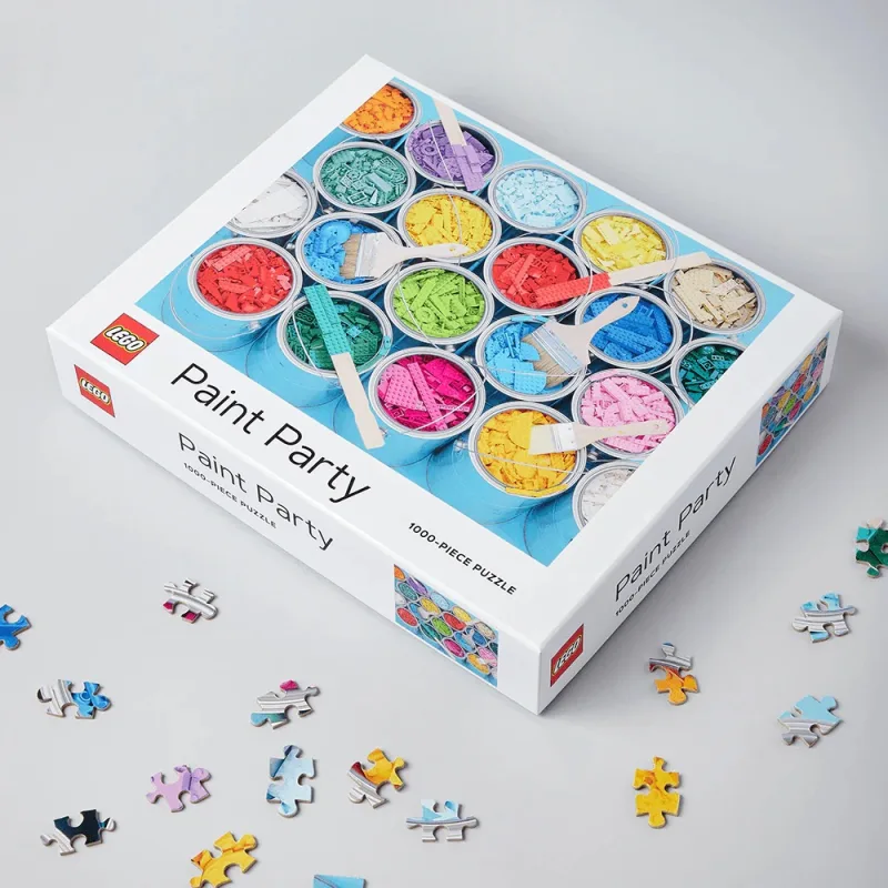 Chronicle Books Puzzle LEGO® Maliarska párty 1000 dielikov