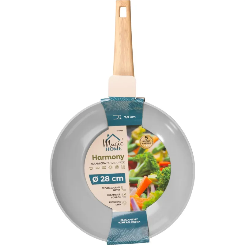 Panvica Wok MagicHome Harmony, 28 cm