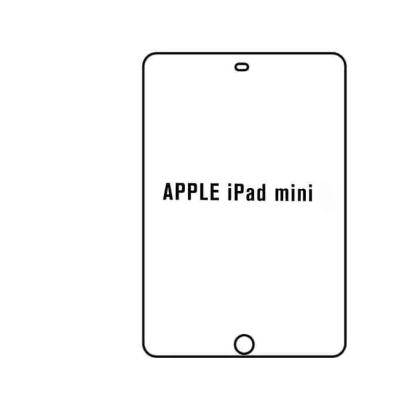 Hydrogel ochranná fólia pre Apple iPad mini Variant:: zadná čirá