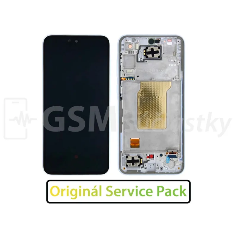 LCD Displej + Dotykové sklo Samsung A356B Galaxy A35 5G - originál Farba: Fialová