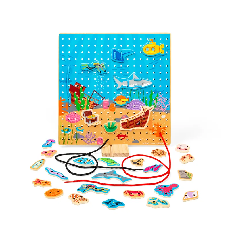 Bigjigs Toys Prevliekacia doska More
