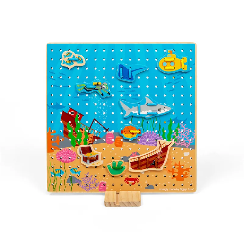 Bigjigs Toys Prevliekacia doska More
