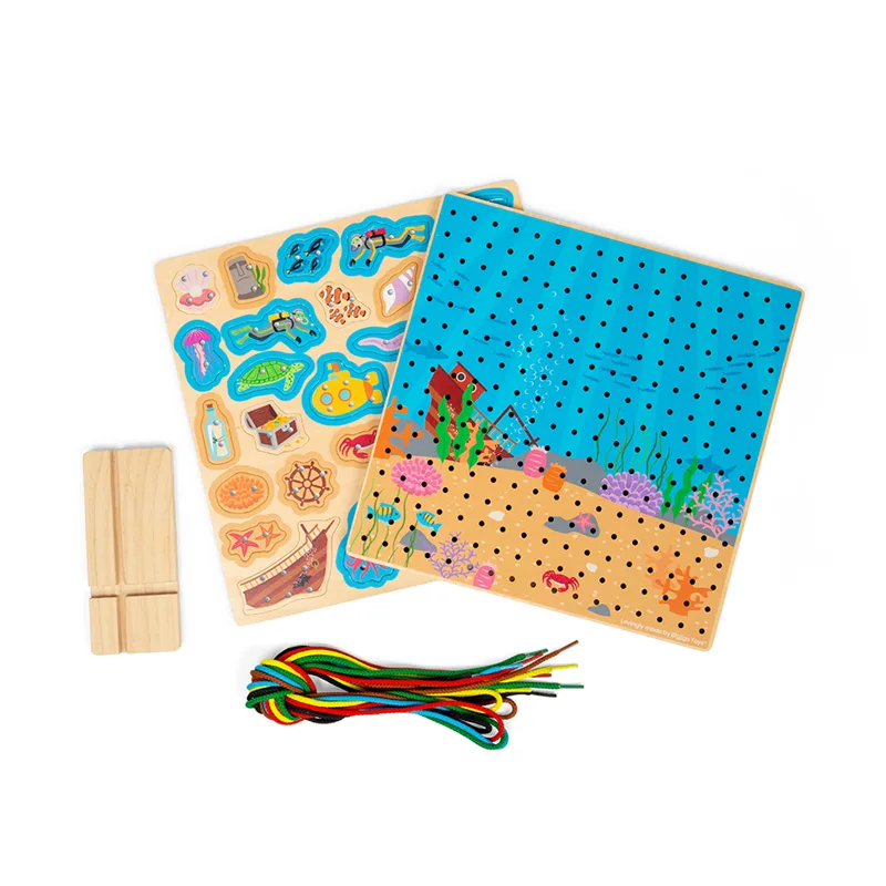 Bigjigs Toys Prevliekacia doska More