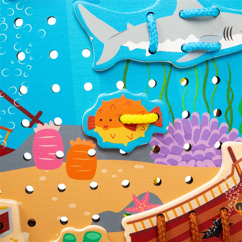 Bigjigs Toys Prevliekacia doska More
