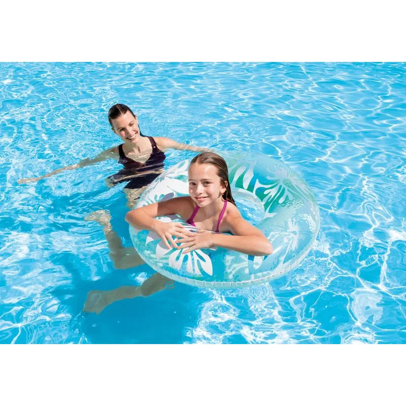 Kruh Intex 59251NP Clear Color, detský nafukovací do vody, 91 cm