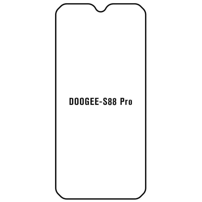Ochranná fólia Sunshine Hydrogel pre Doogee S88 Pro Variant:: predna matná