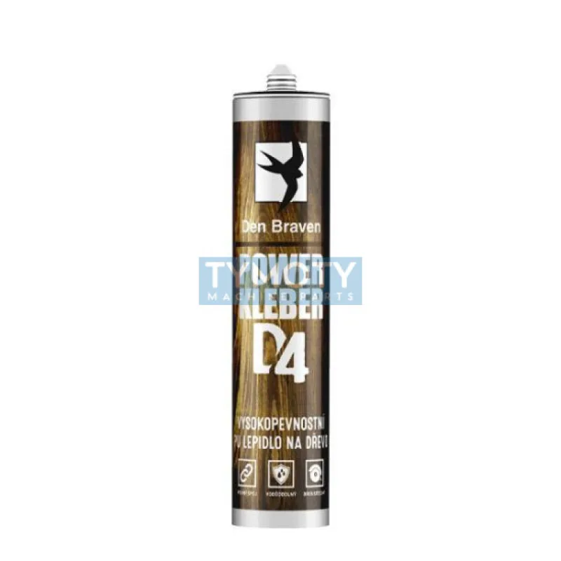 Den Braven POWER KLEBER (PU lepidlo) D4 - 300 ml krémová, kartuša _00432RL