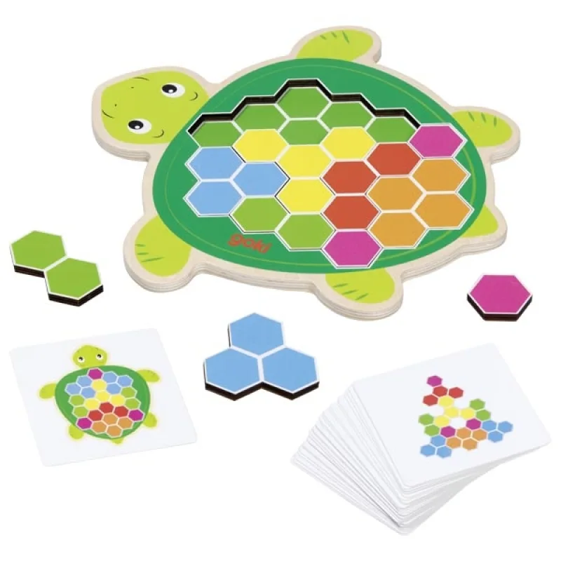 Goki Puzzle hra s korytnačkou Rosy
