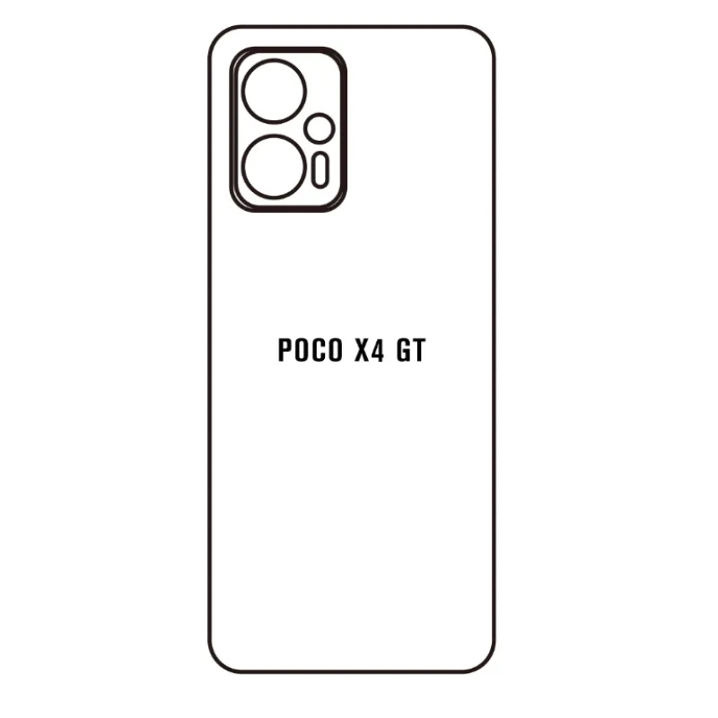 Ochranná fólia Sunshine Hydrogel pre Xiaomi Poco X4 GT Variant:: zadná matná