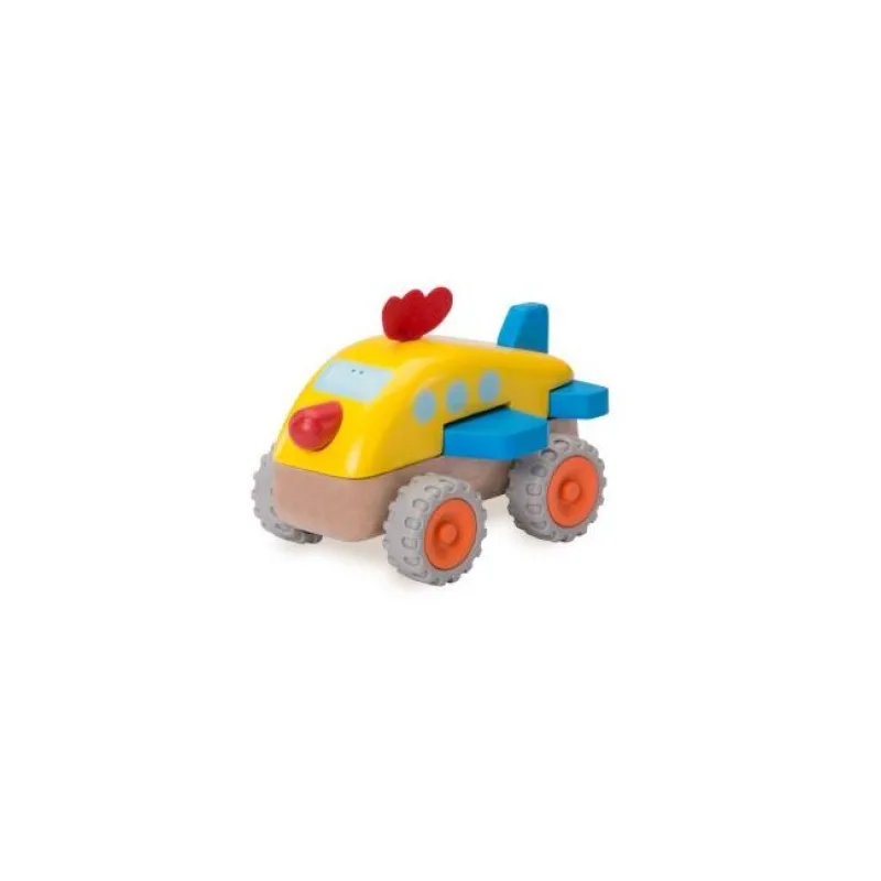 Wonderworld Drevené mini lietadlo Kurča