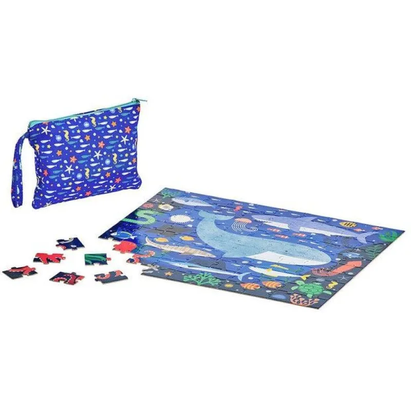 Petitcollage Obojstranné puzzle 2v1 Pod morom