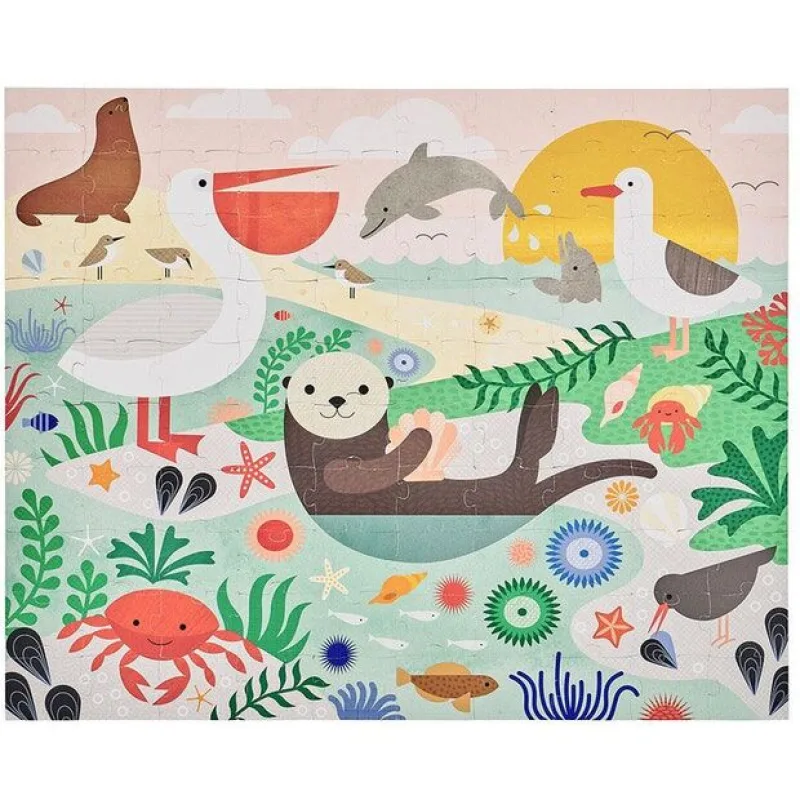 Petitcollage Obojstranné puzzle 2v1 Pod morom