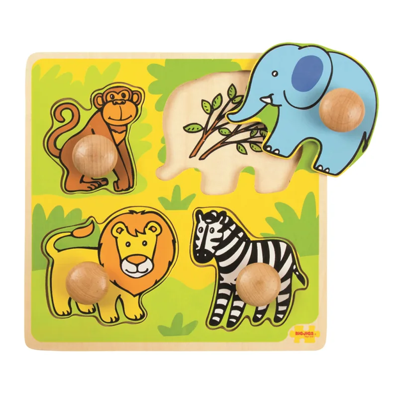 Bigjigs Toys Moje prvé vkladacie puzzle - Safari