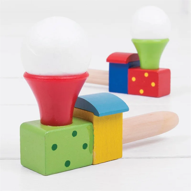 Bigjigs Toys Hra na fúkanie Lokomotíva 1 ks