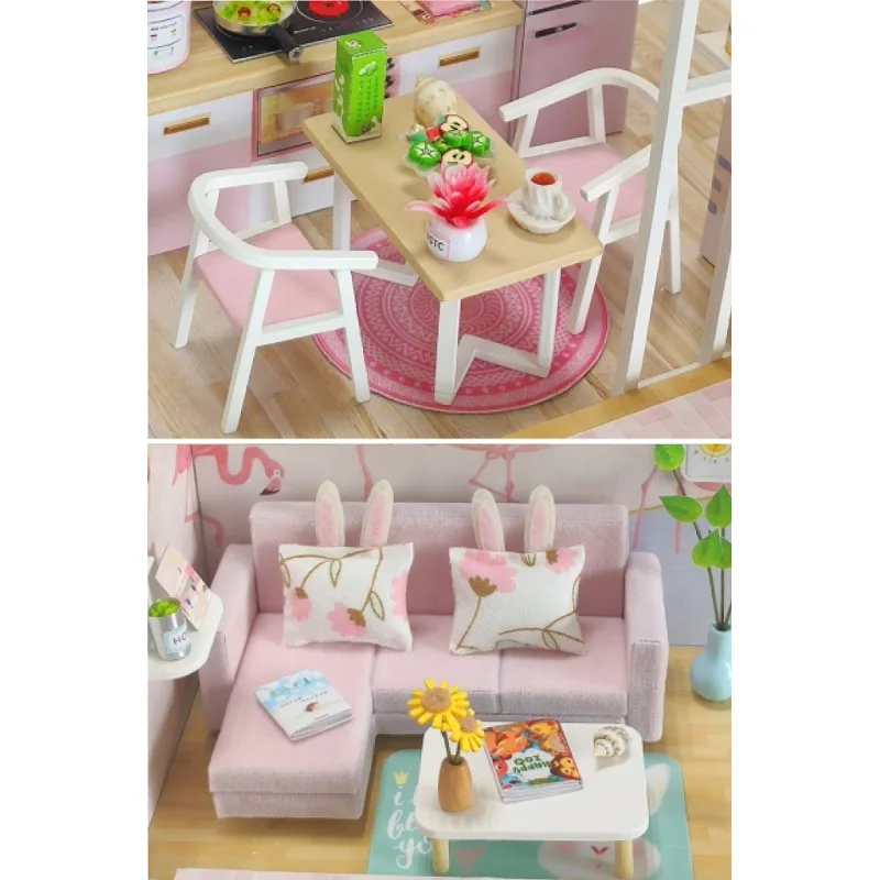 Dvěděti Miniatúra domčeka Vila prvej lásky